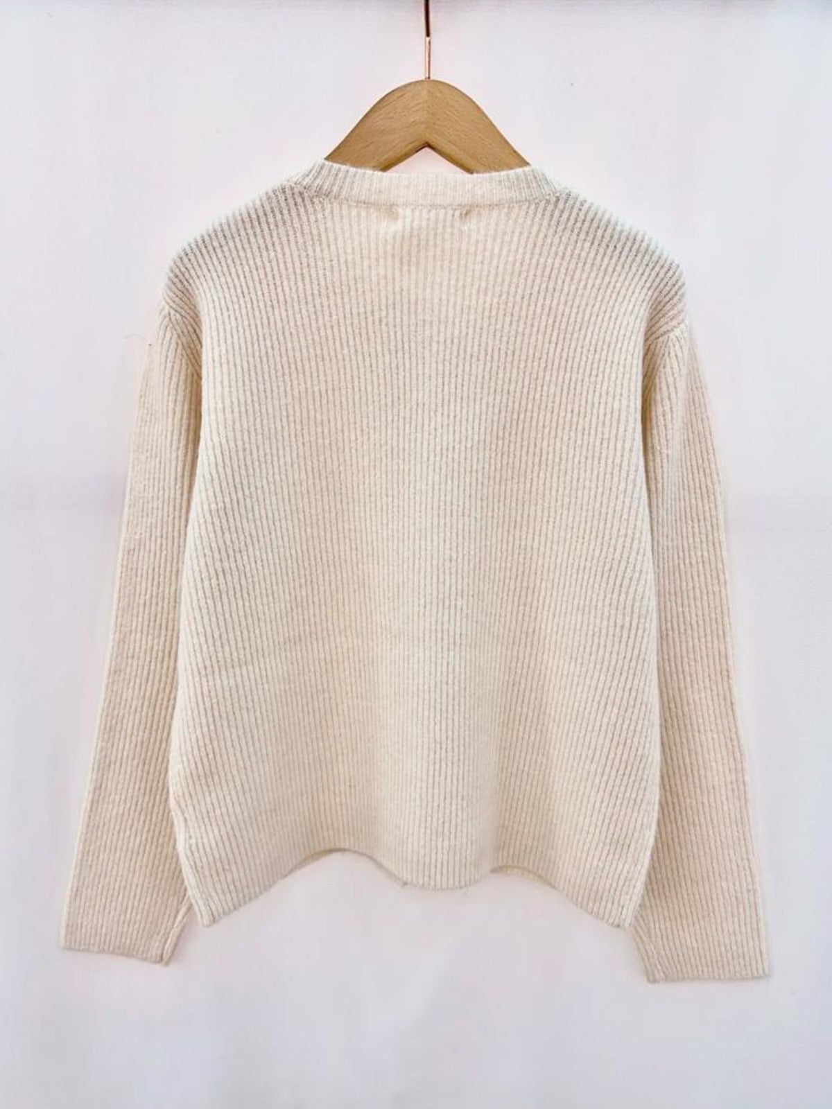 Flora Beige Cardigan