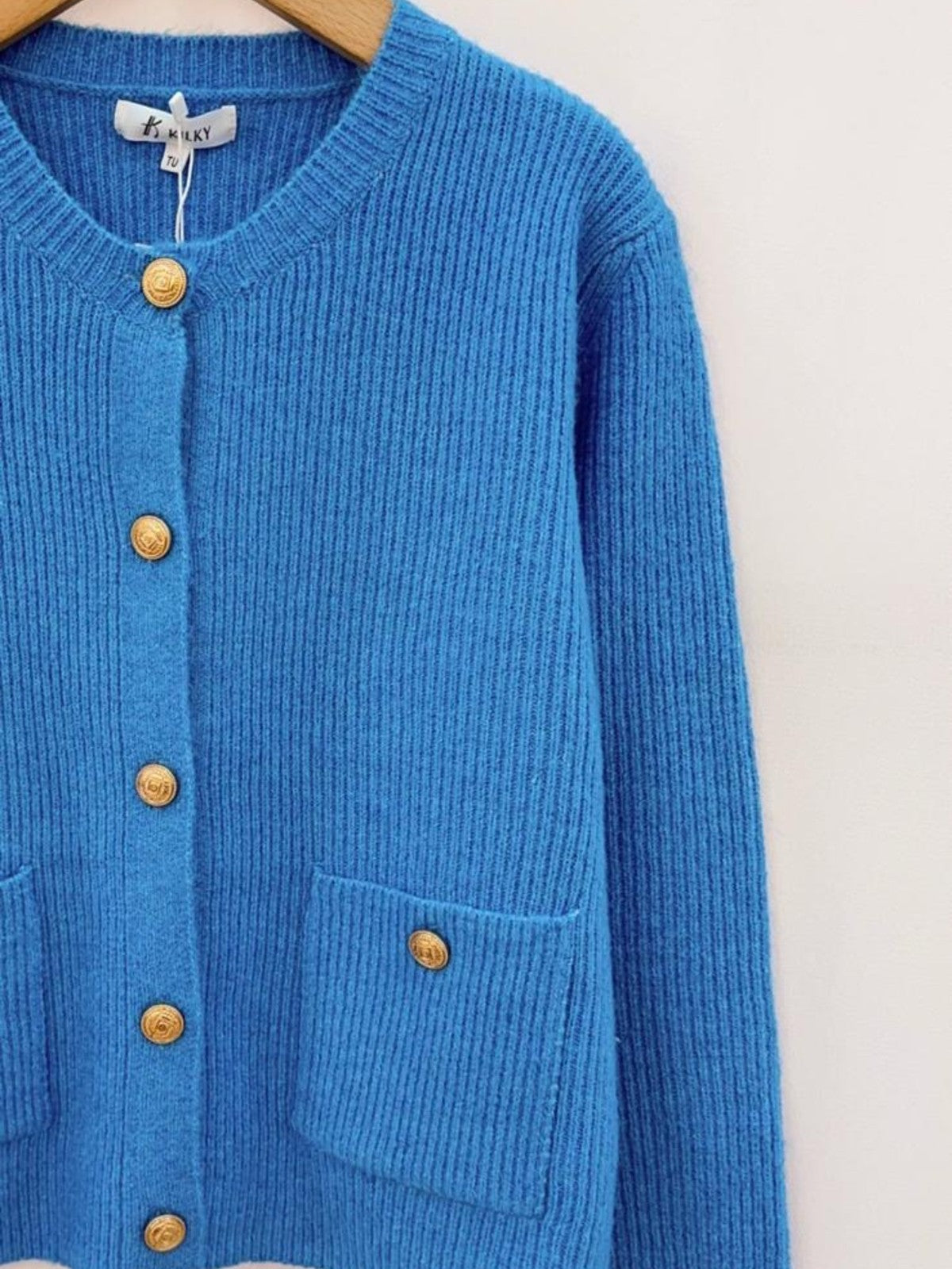 Flora Blue Cardigan