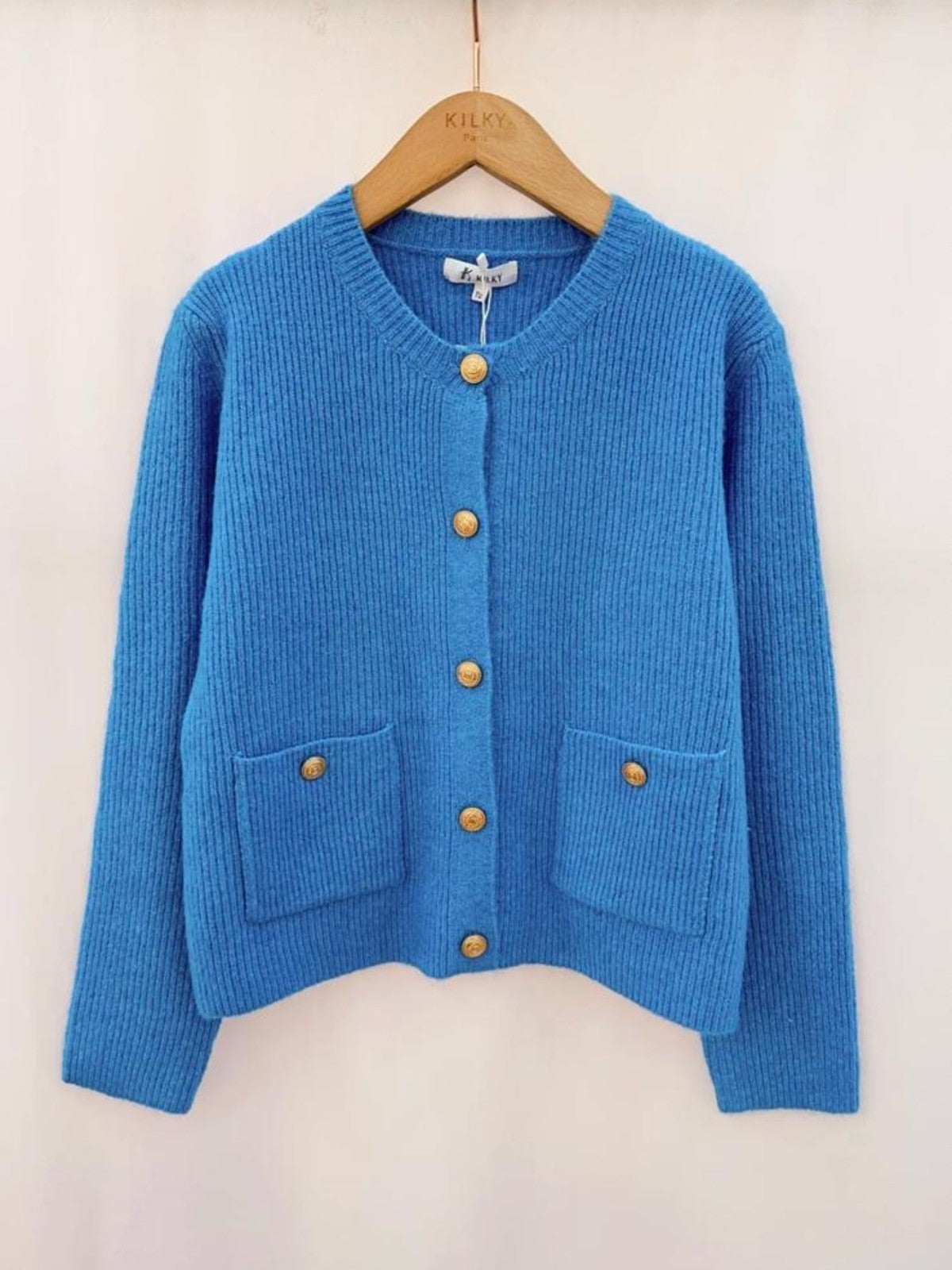 Flora Blue Cardigan