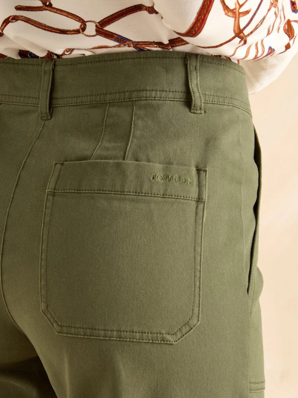 Khaki Cargo Trousers