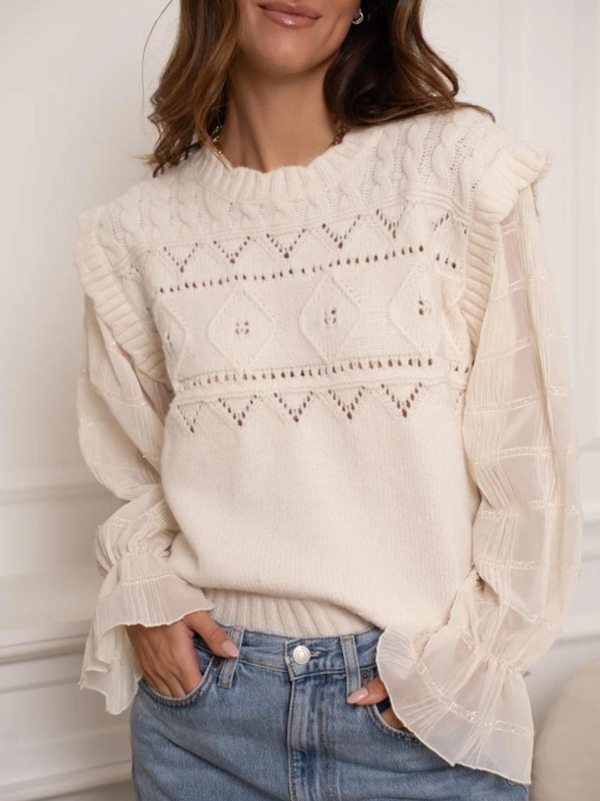 Cilla Cream Jumper