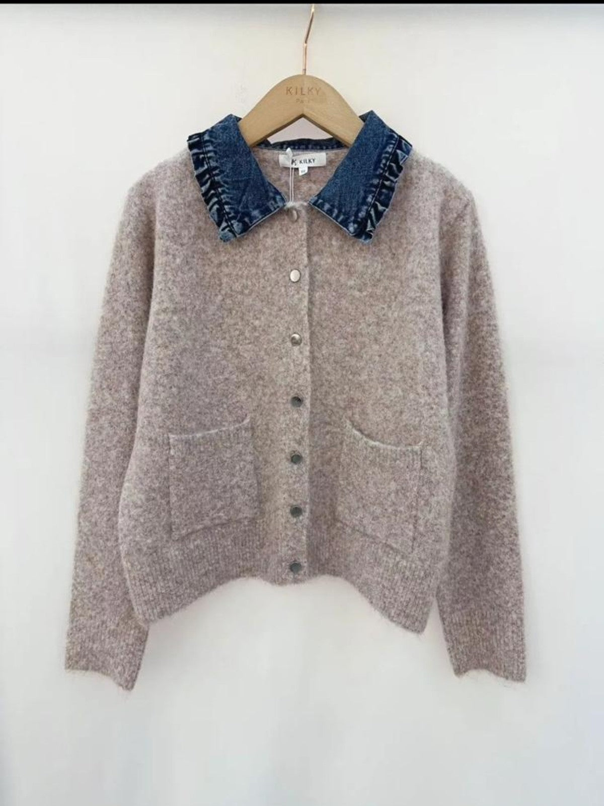 Clodagh Taupe Cardigan