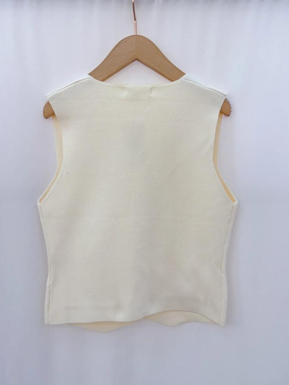 Elora Cream Waistcoat