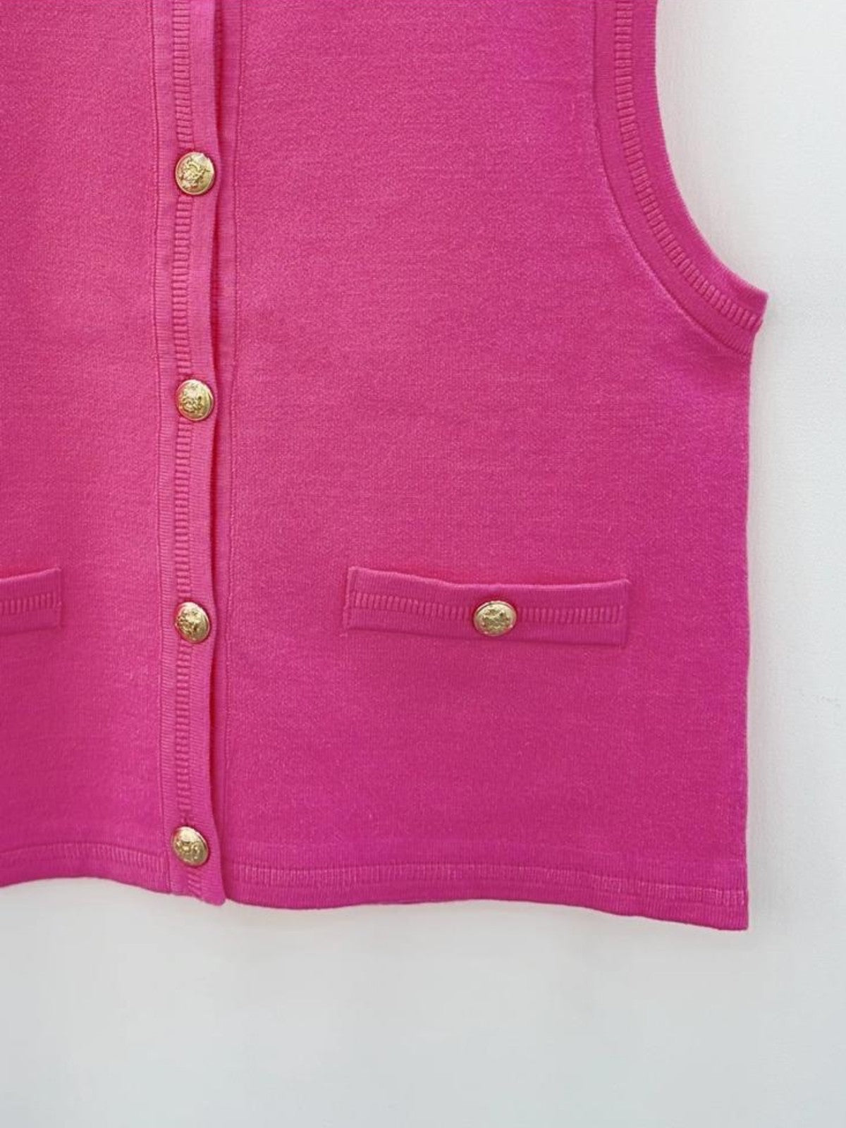 Cadance Fuchsia Waistcoat