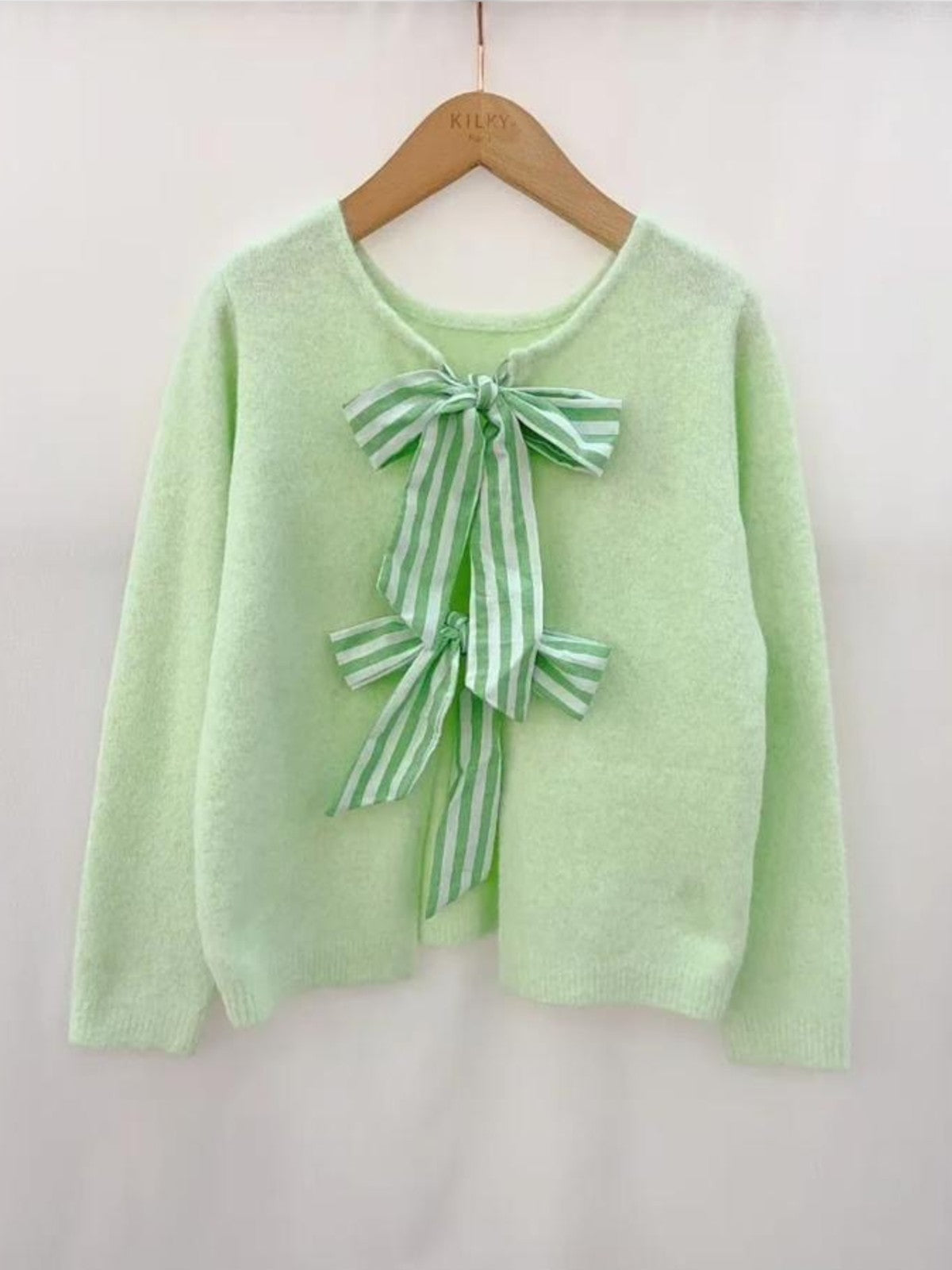 Evie Green Cardigan