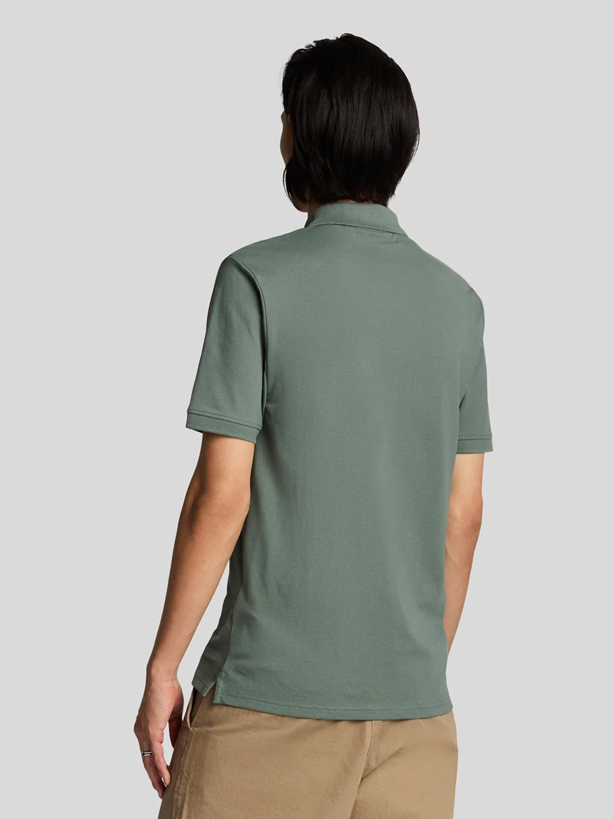 Green Plain Polo Shirt