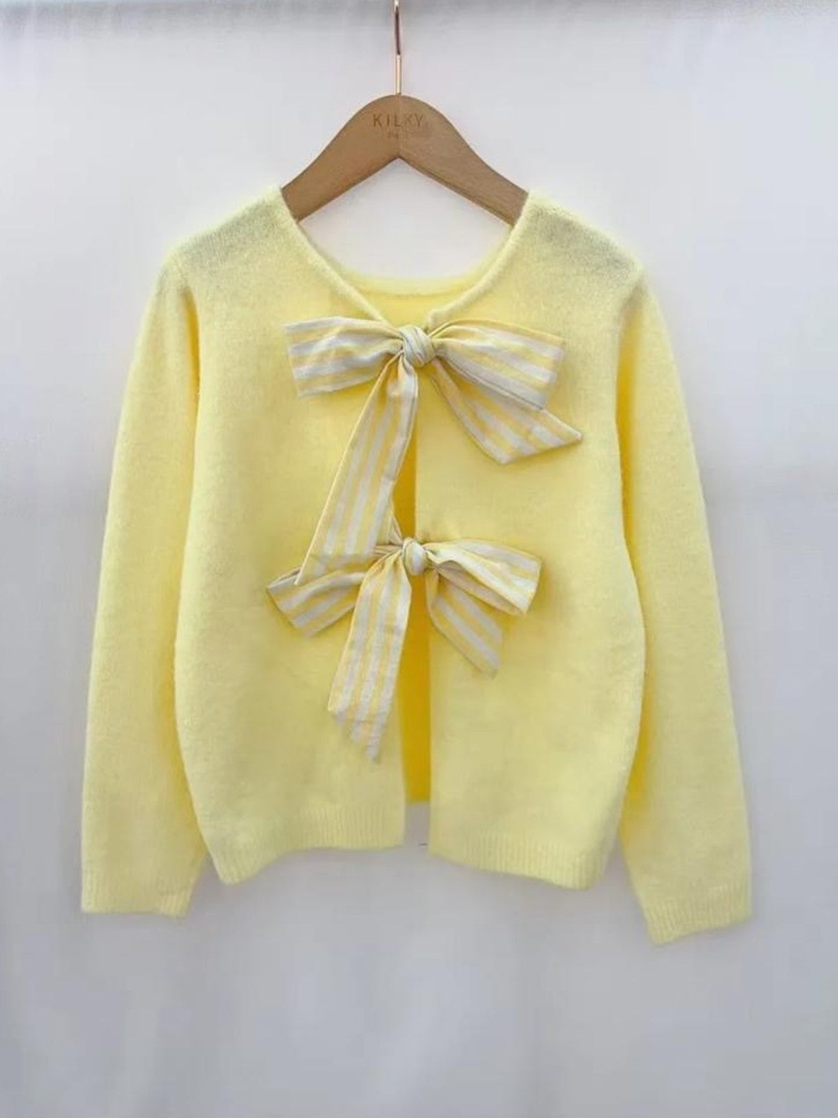 Evie Lemon Cardigan