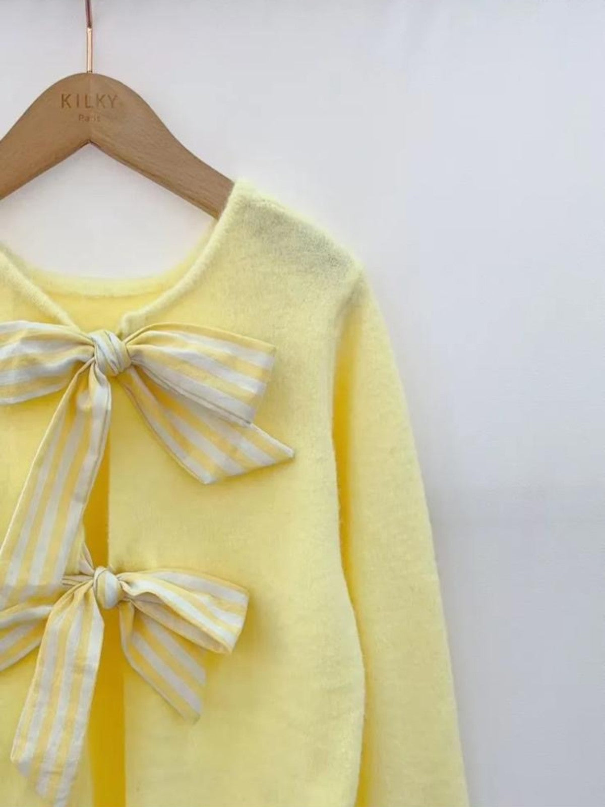 Evie Lemon Cardigan