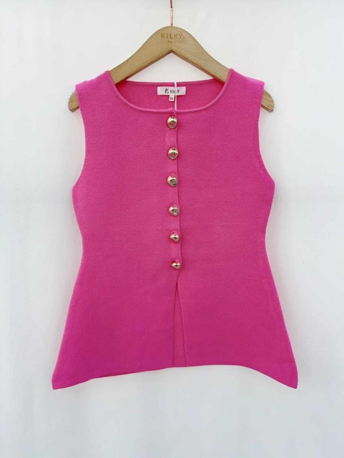 Nicole Fuchsia Waistcoat