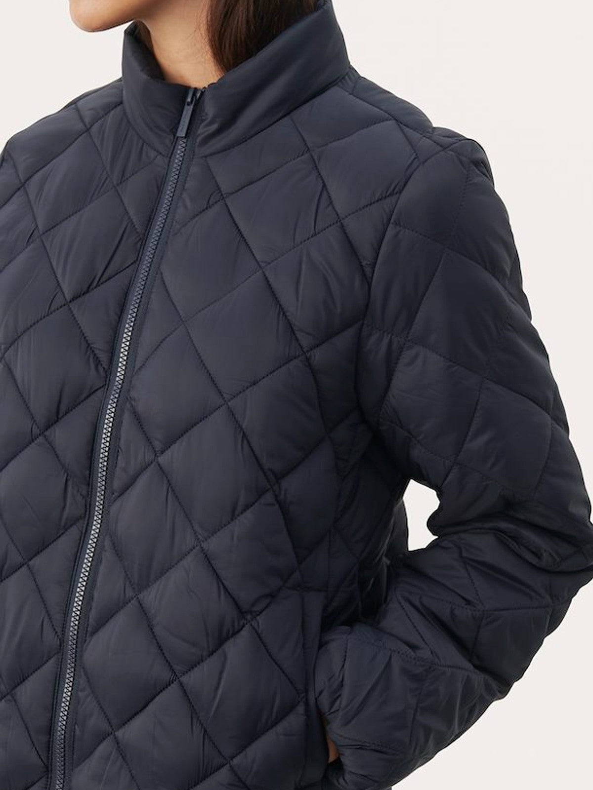 Olia Navy Coat