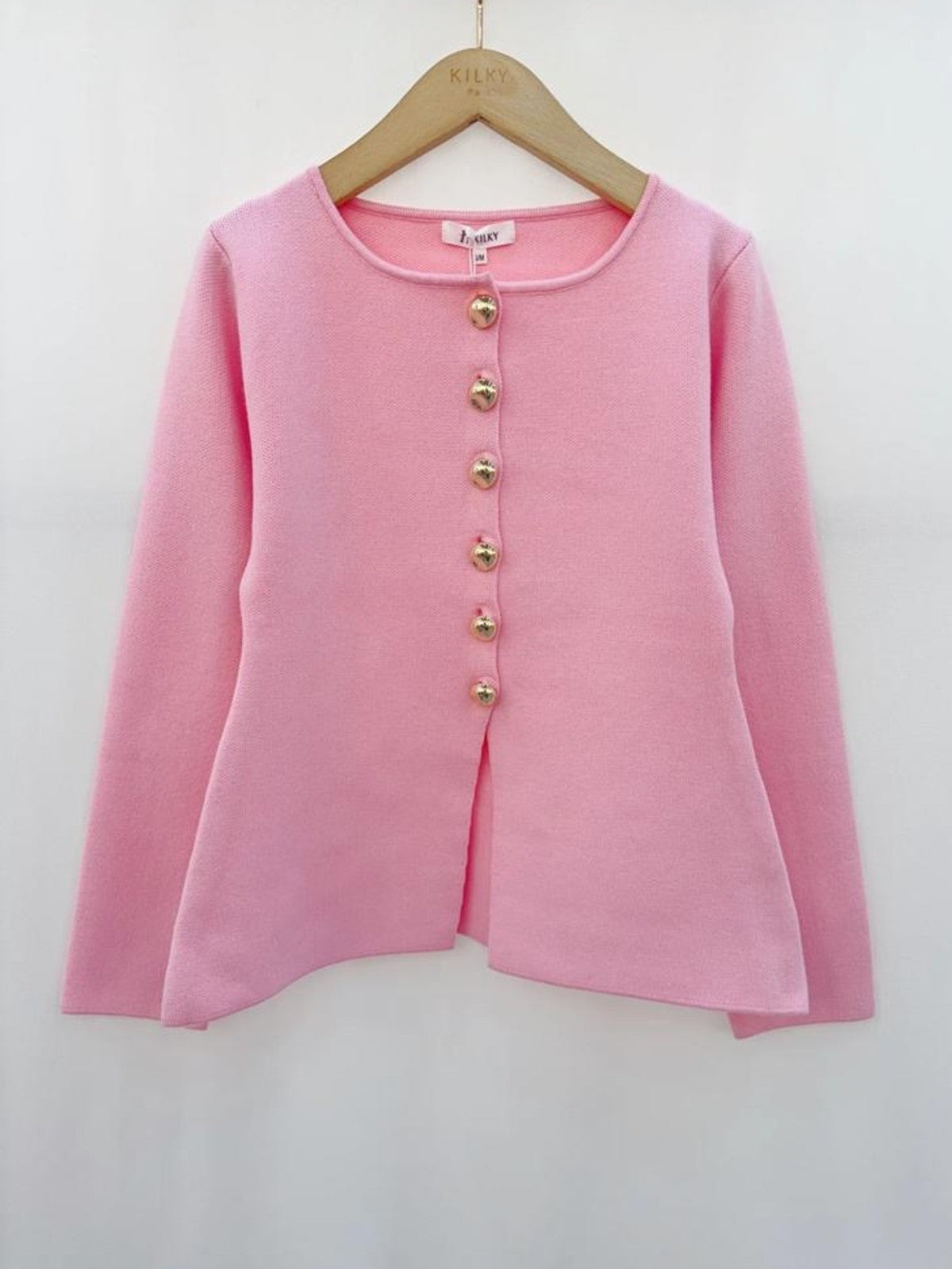 Nicole Pink Cardigan