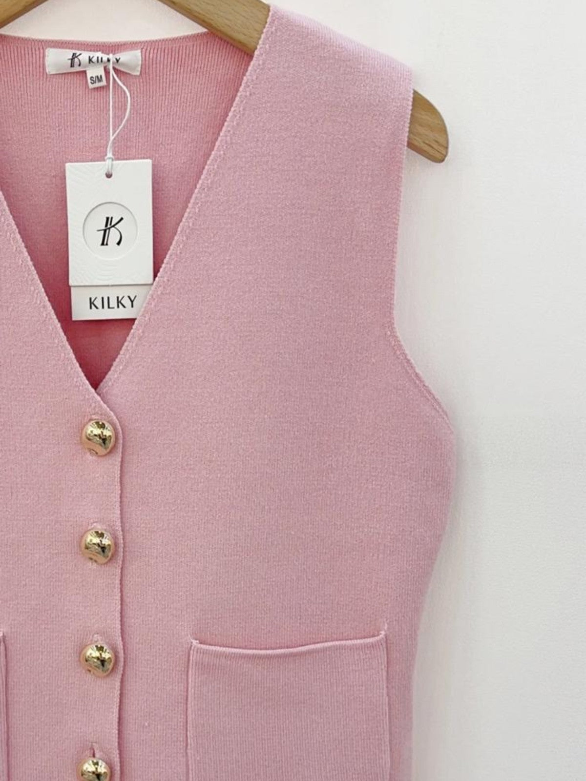 Elora Pink Waistcoat