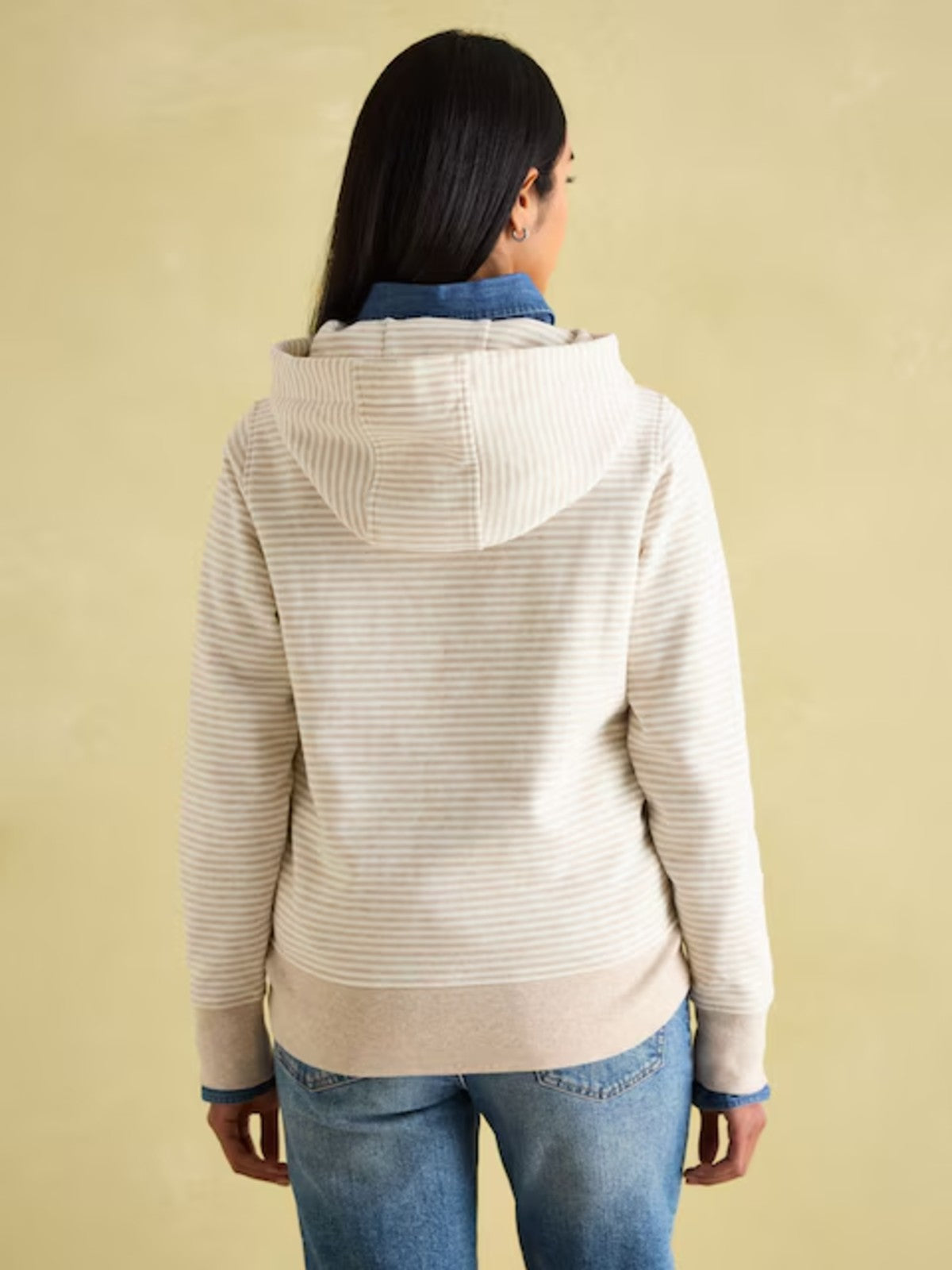 Rushton Beige Hoodie