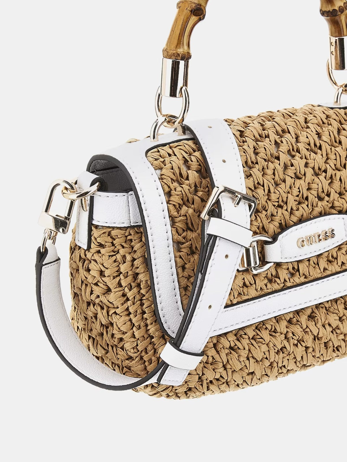 Siria White Crossbody Bag