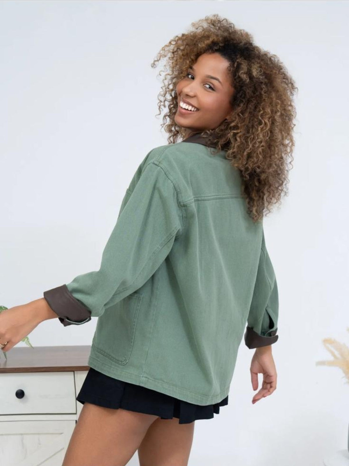 Thelma Khaki Jacket