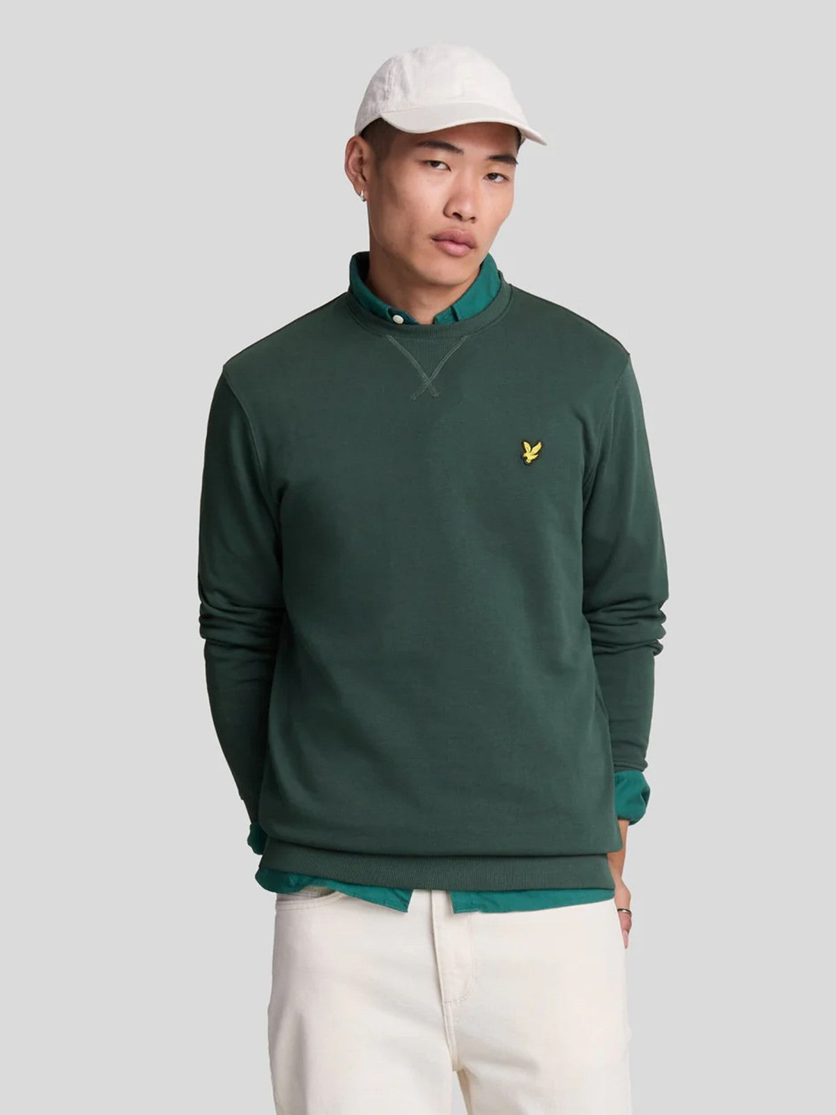 Teal Crew Neck Sweatshirt