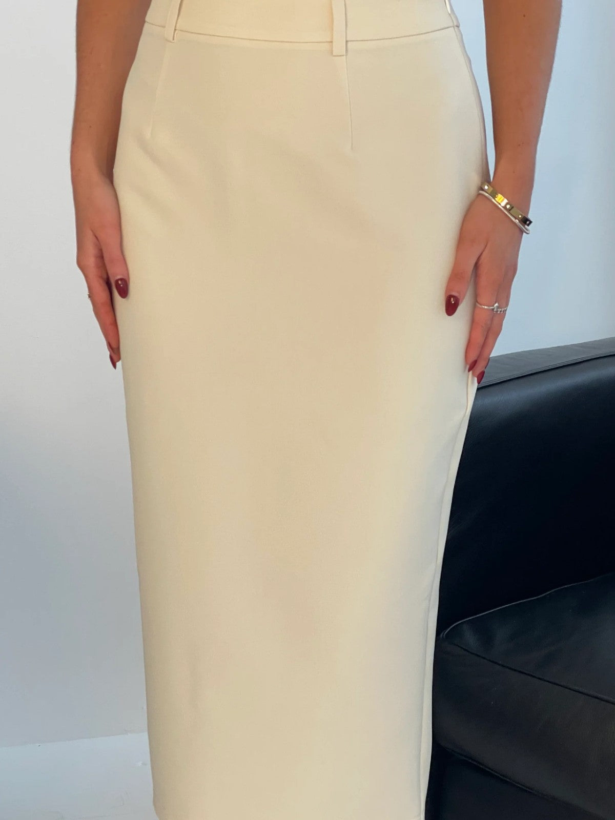 Vicky Ivory Skirt