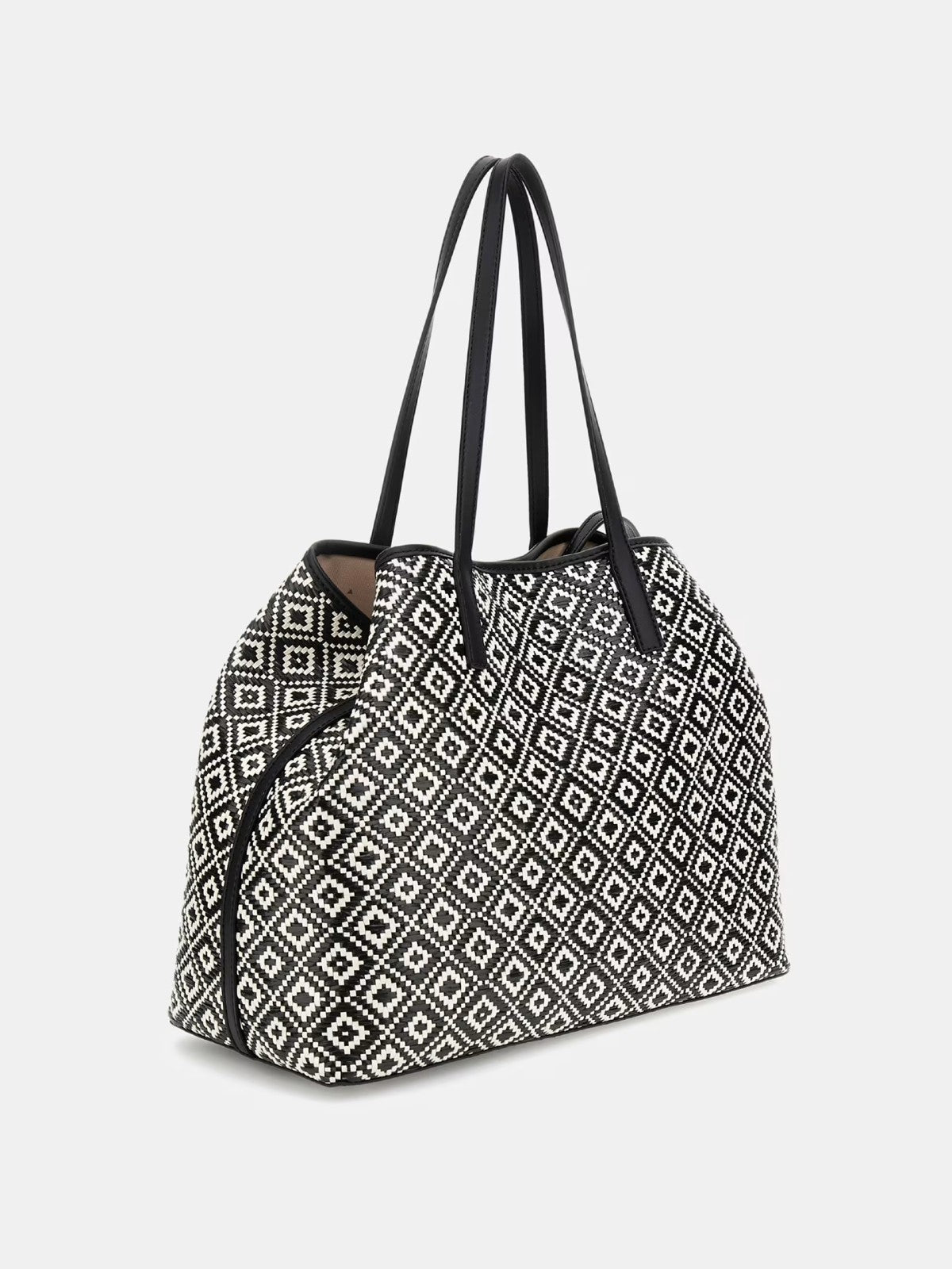 Vikky Raffia Shopper Bag