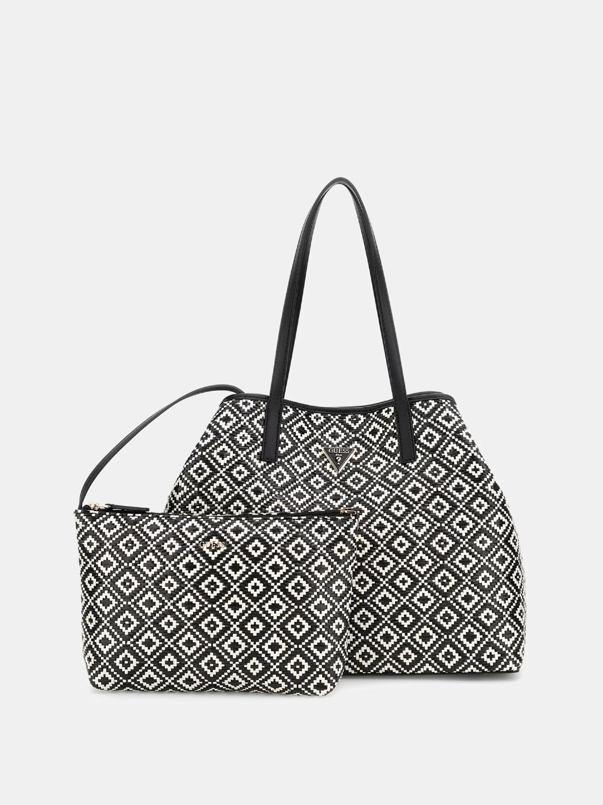 Vikky Raffia Shopper Bag