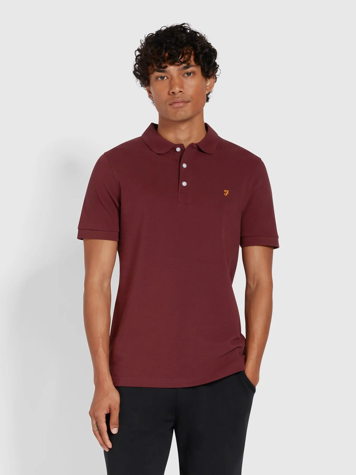 Blanes Burgundy Polo Shirt