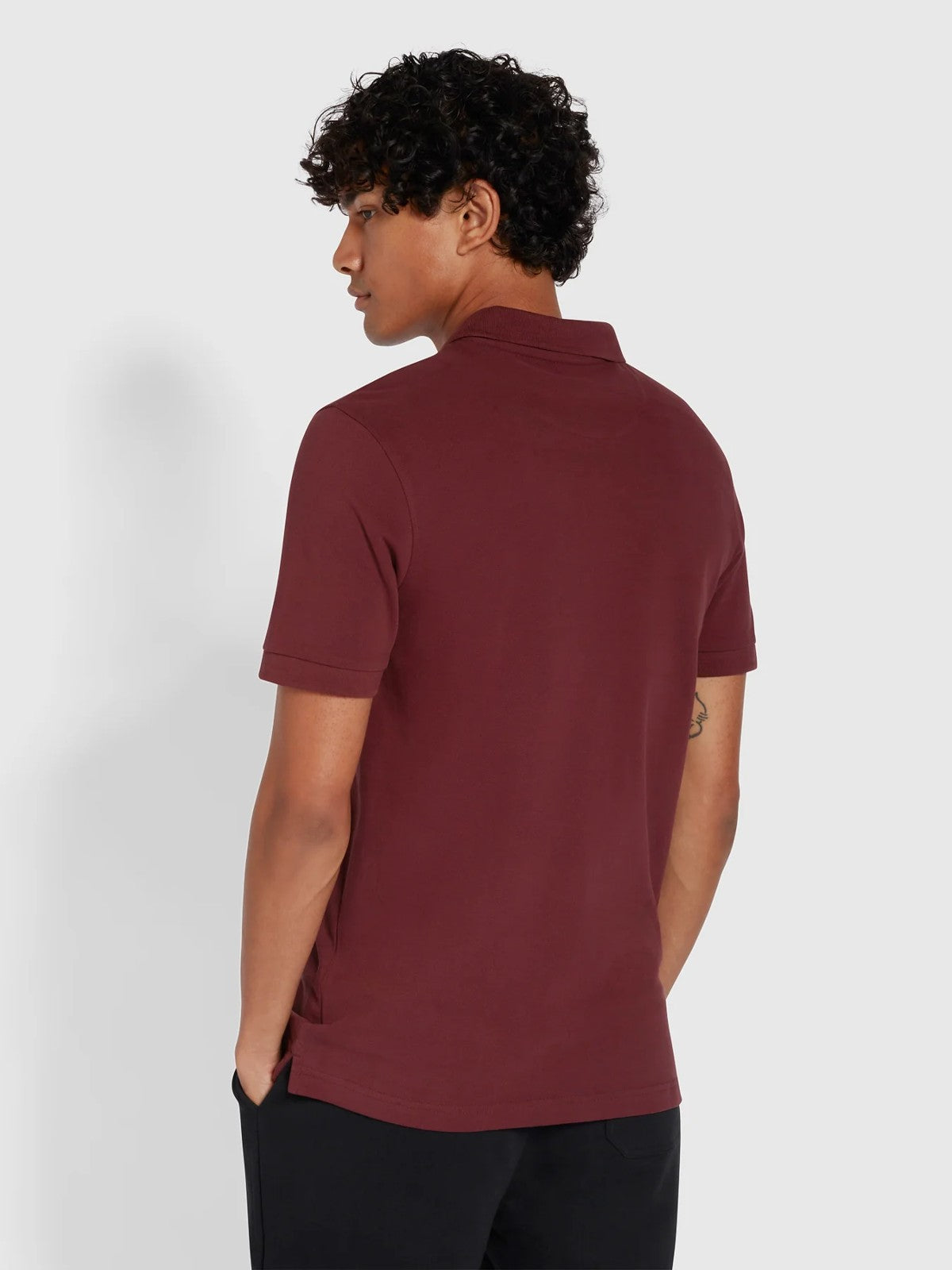 Blanes Burgundy Polo Shirt