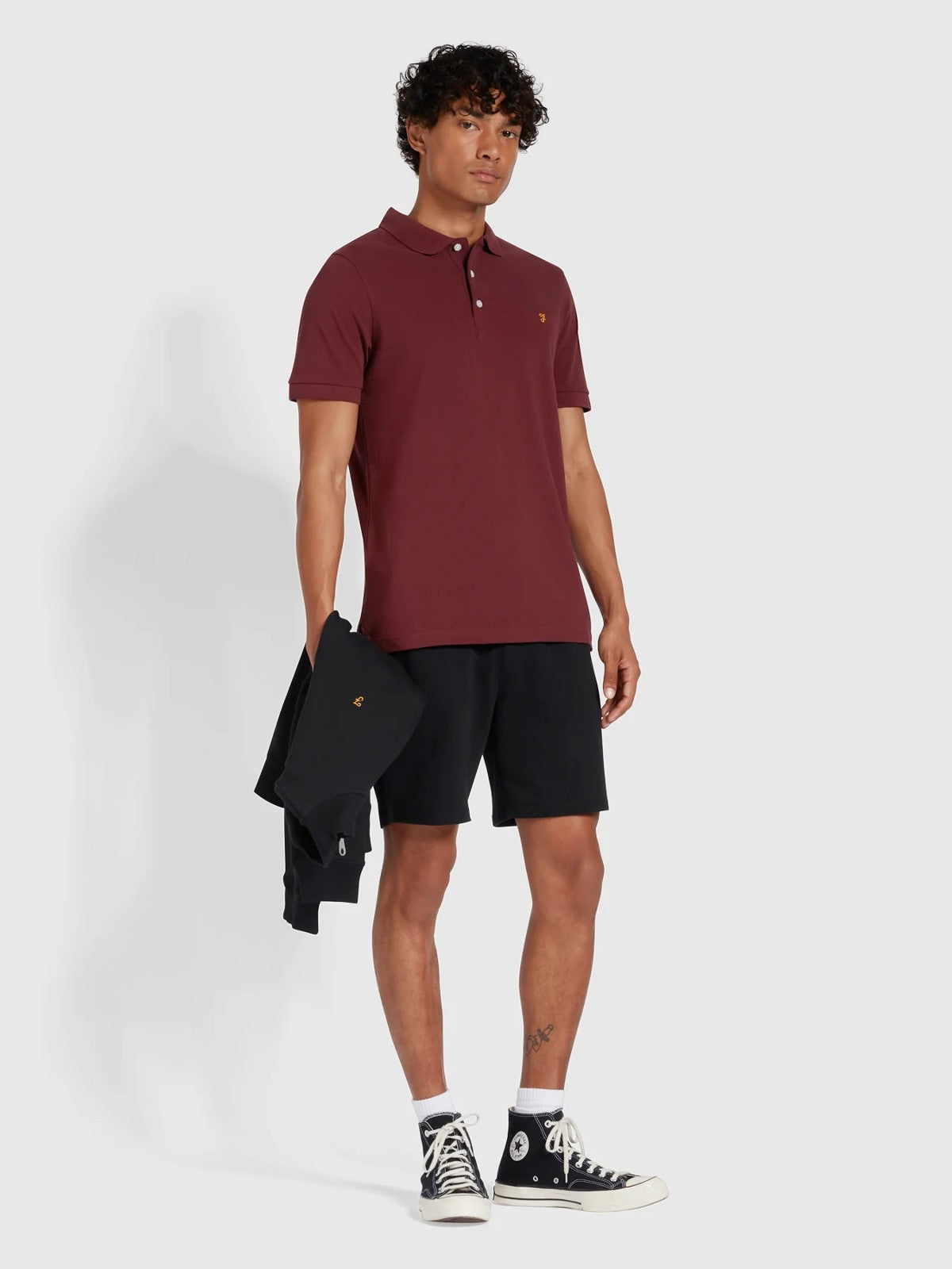 Blanes Burgundy Polo Shirt