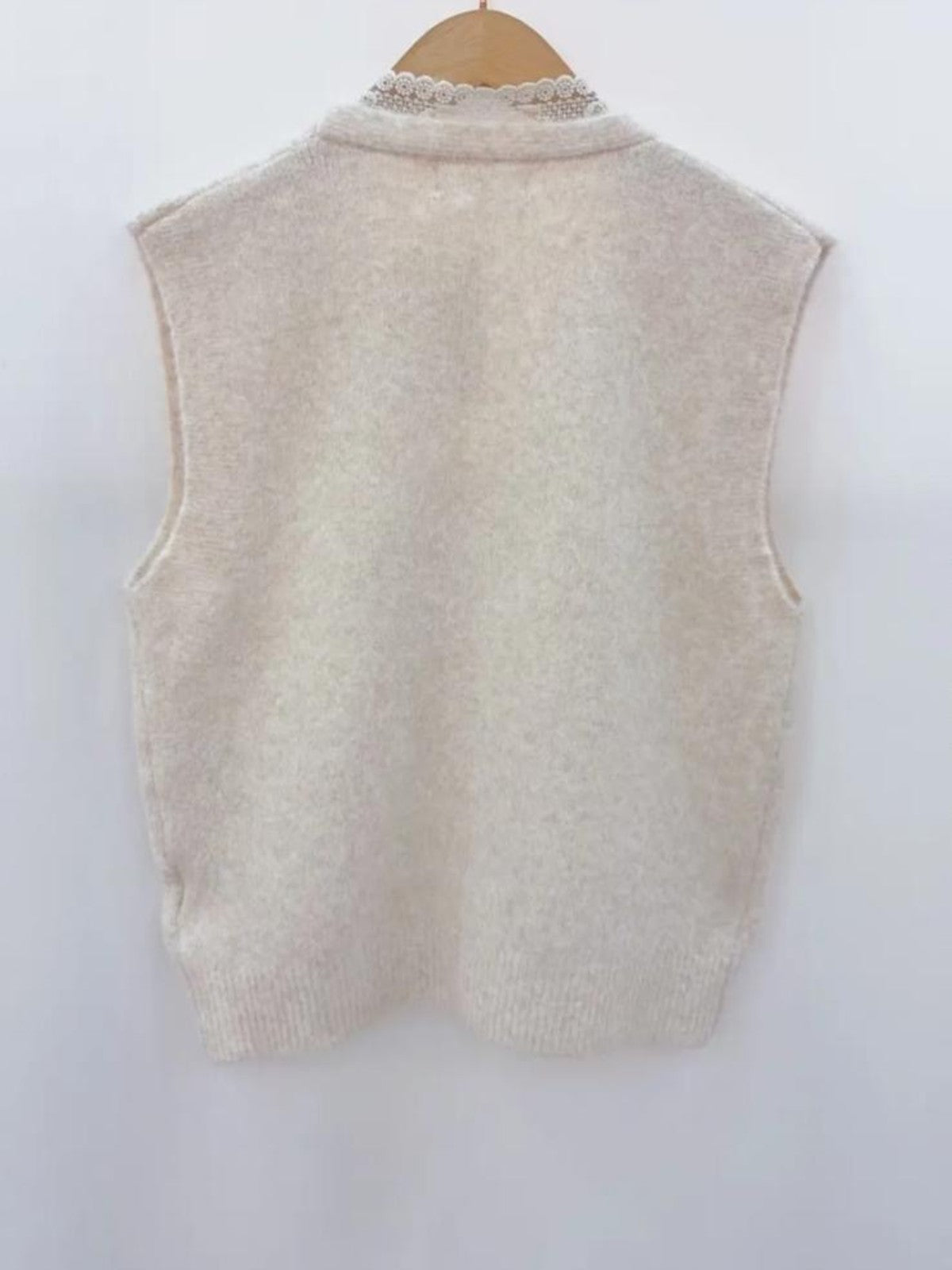 Clara Beige Waistcoat