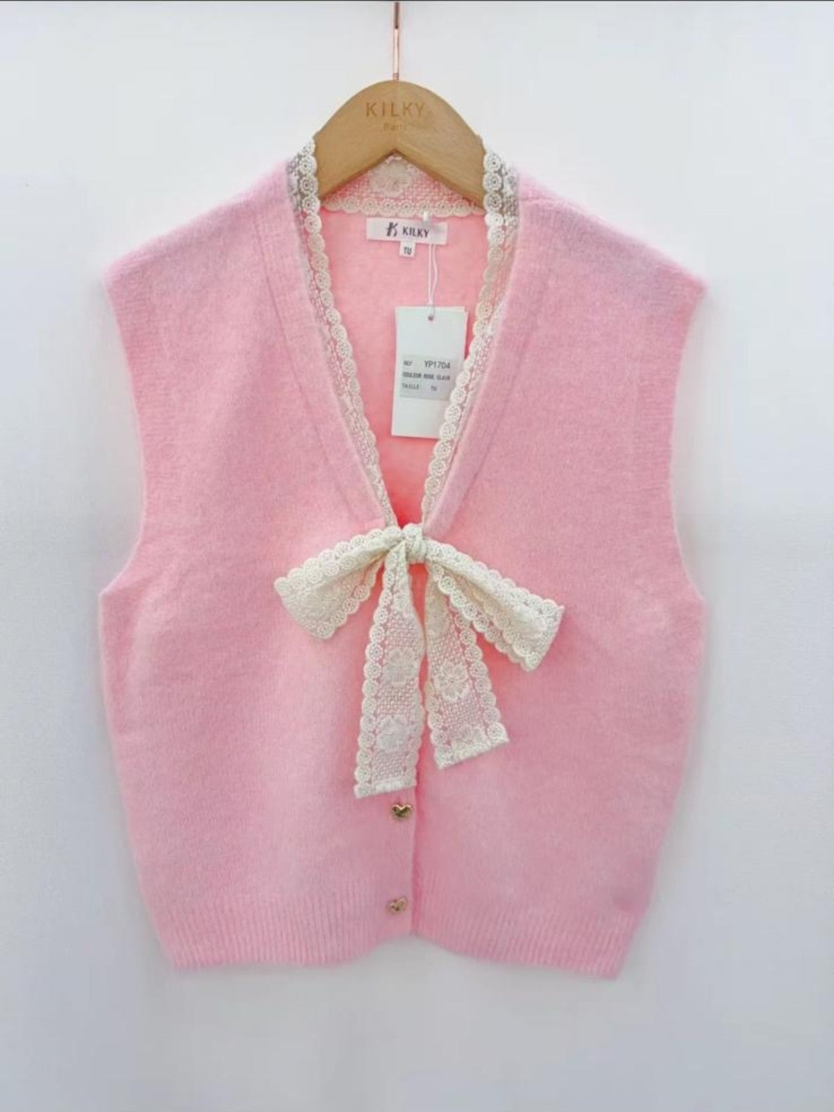 Clara Pink Waistcoat