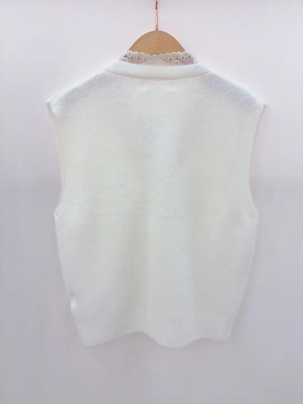 Clara White Waistcoat