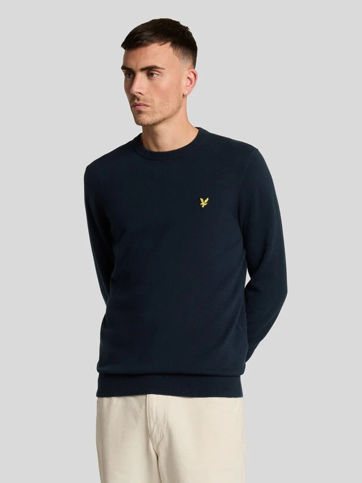 Cotton Crew Neck Jumper