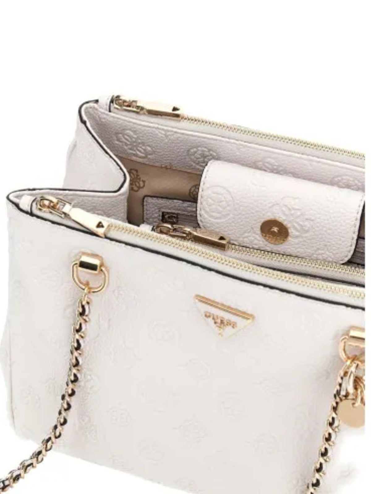 Cresidia White Shoulder Bag