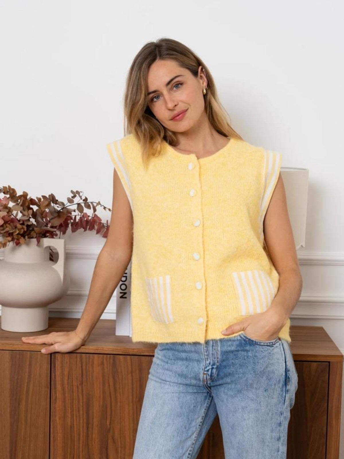 Ellie Lemon Waistcoat