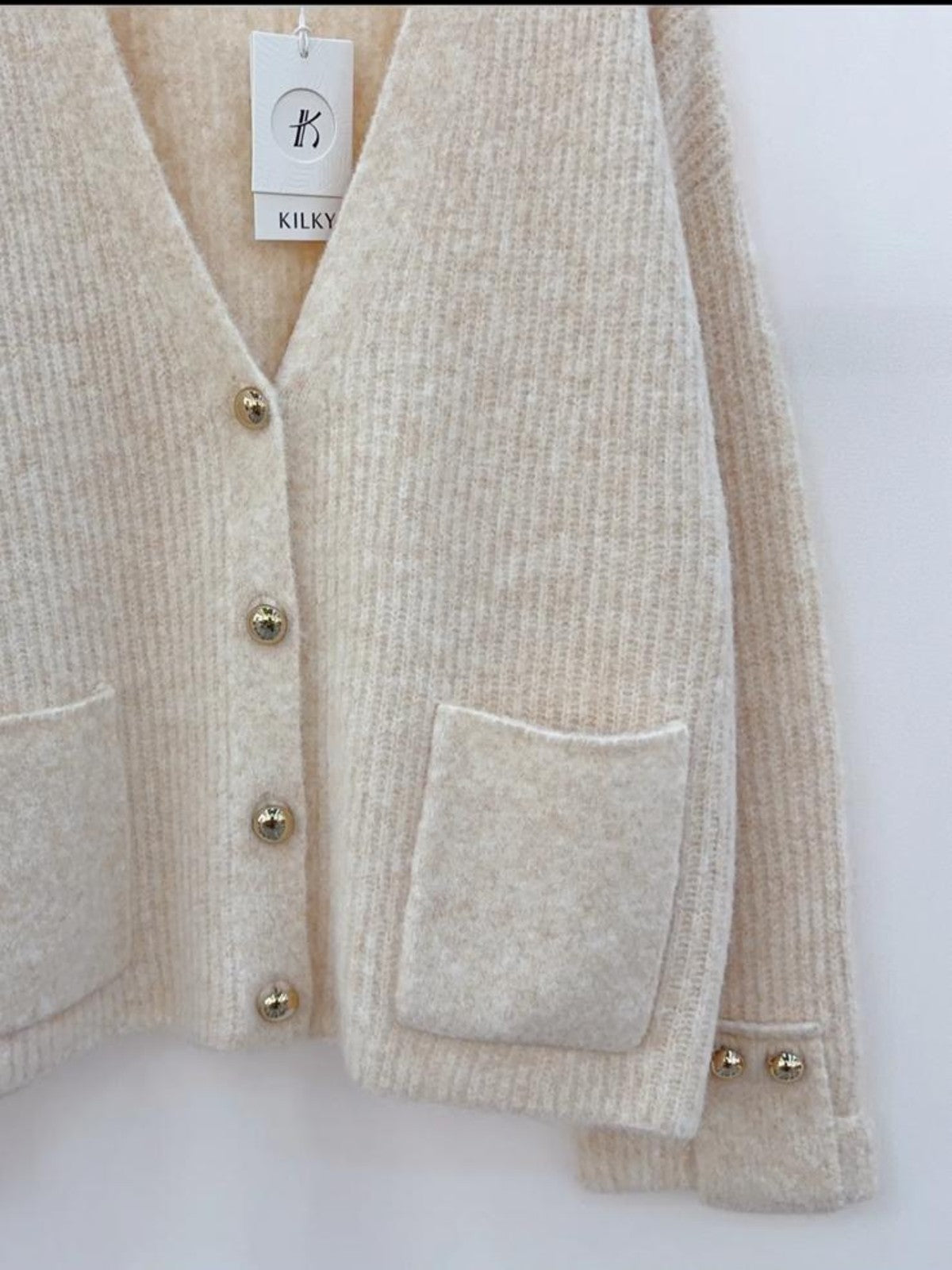 Freya Beige Cardigan