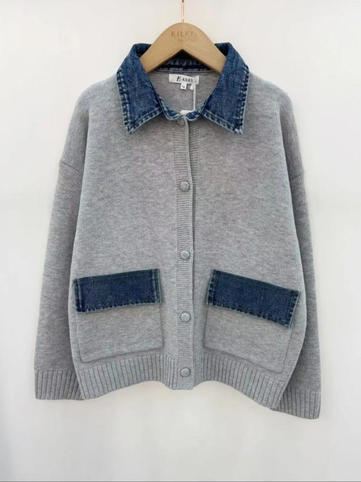 Pennie Grey Cardigan