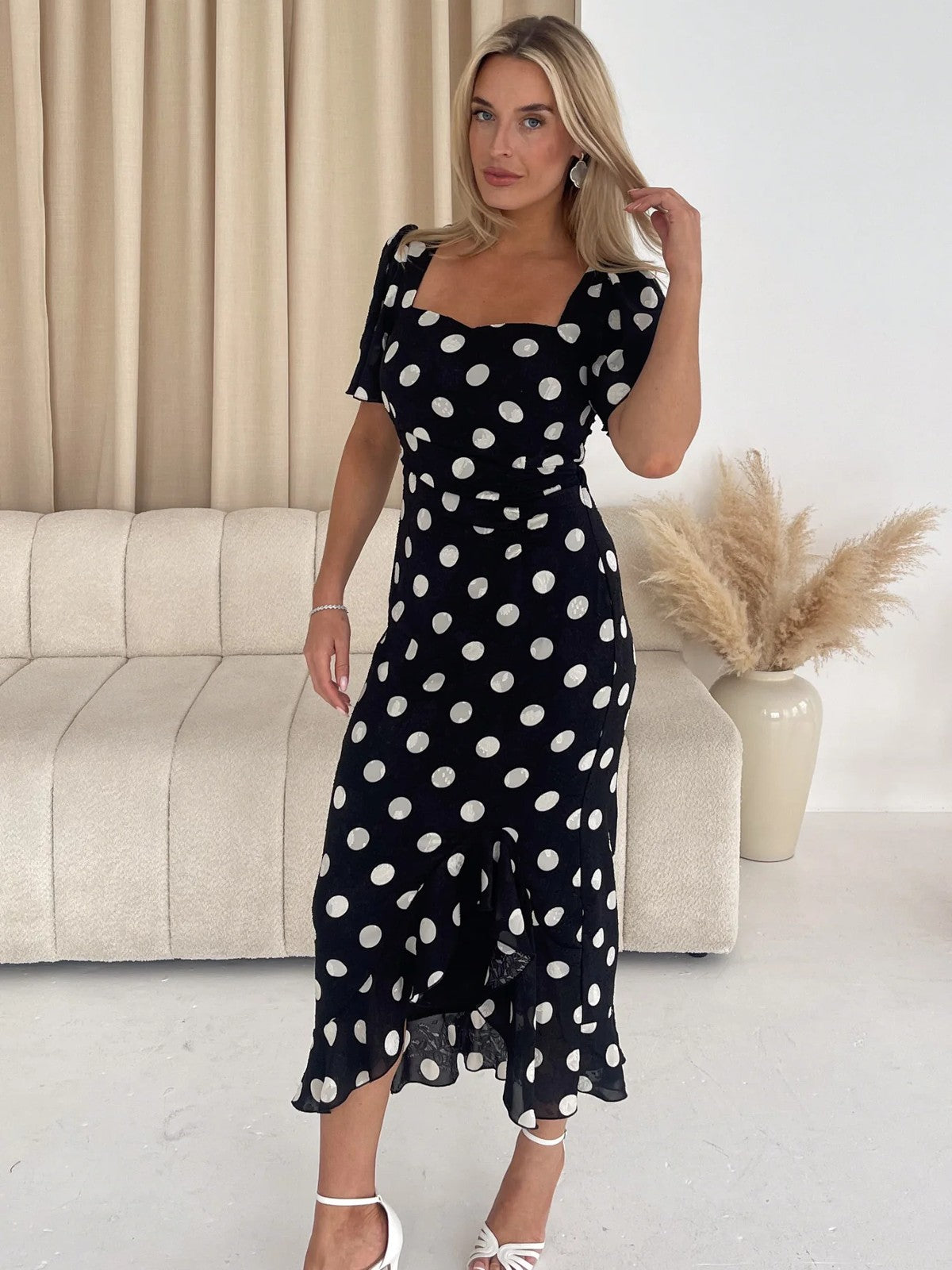 Heidi Polka Dot Dress