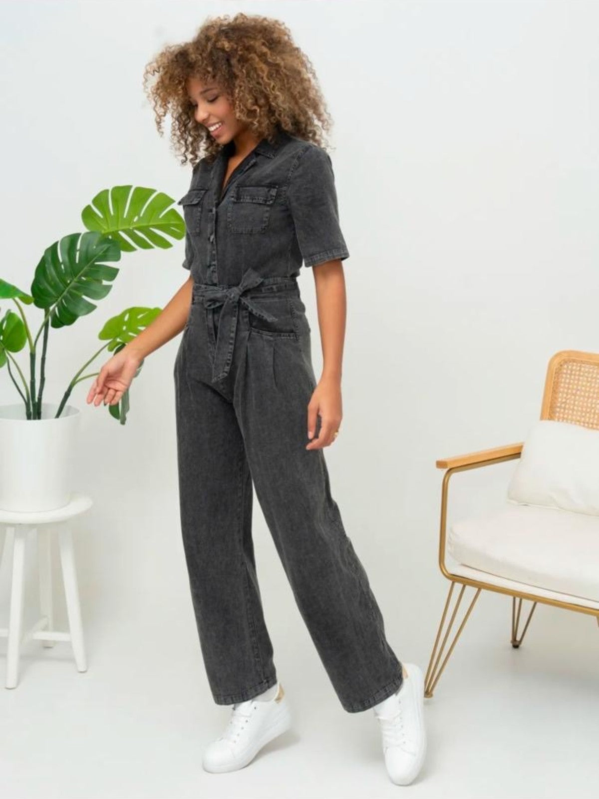 Jasmine Black Jumpsuit