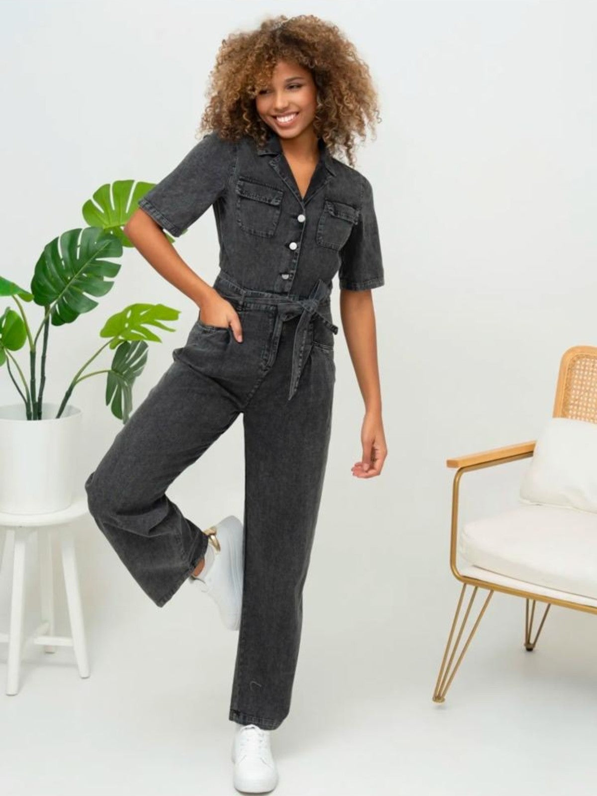 Jasmine Black Jumpsuit