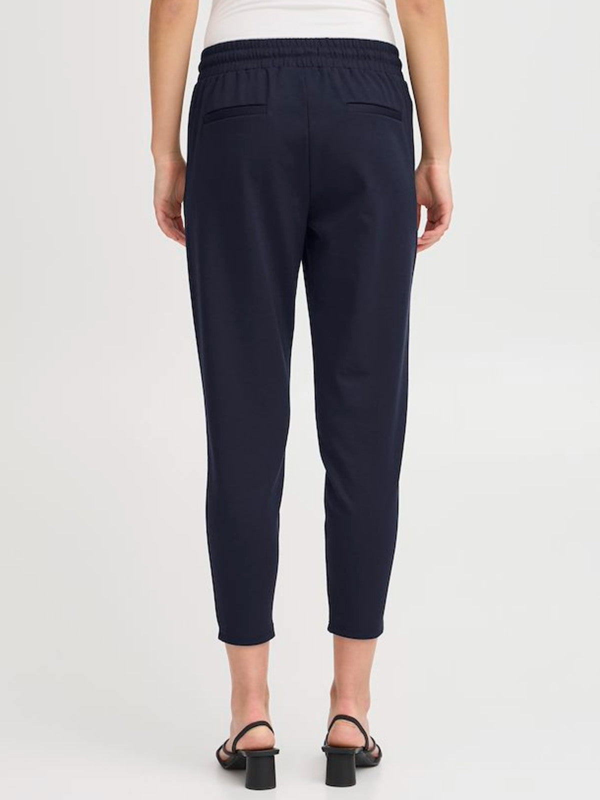 Kate Navy Cropped Pant