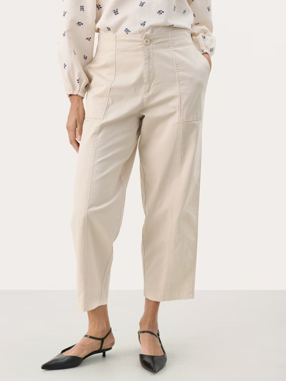 Netta Cream Trousers