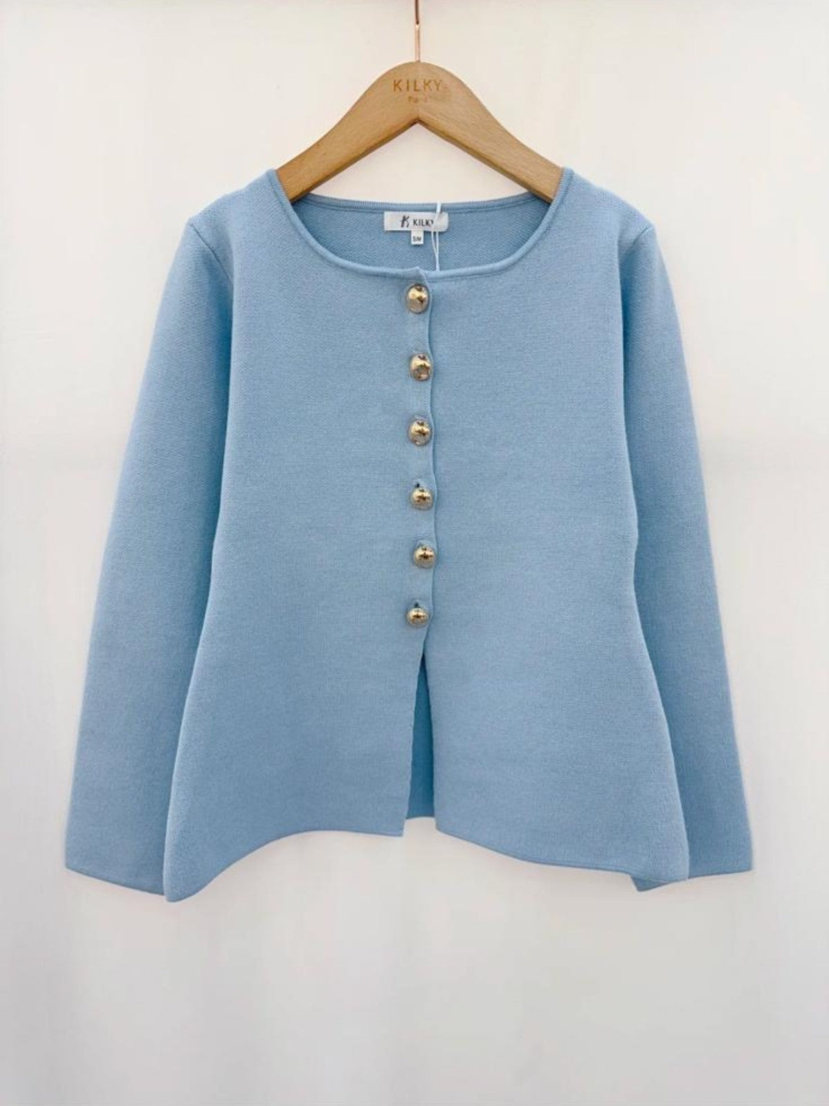 Nicole Blue Cardigan