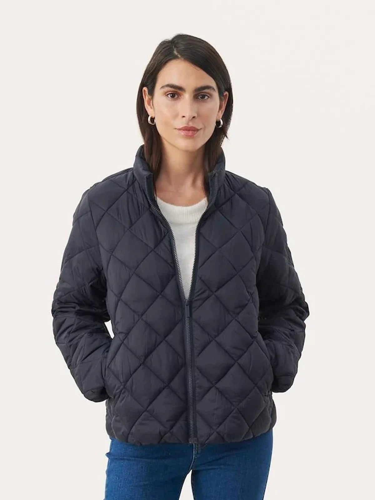 Olia Navy Coat