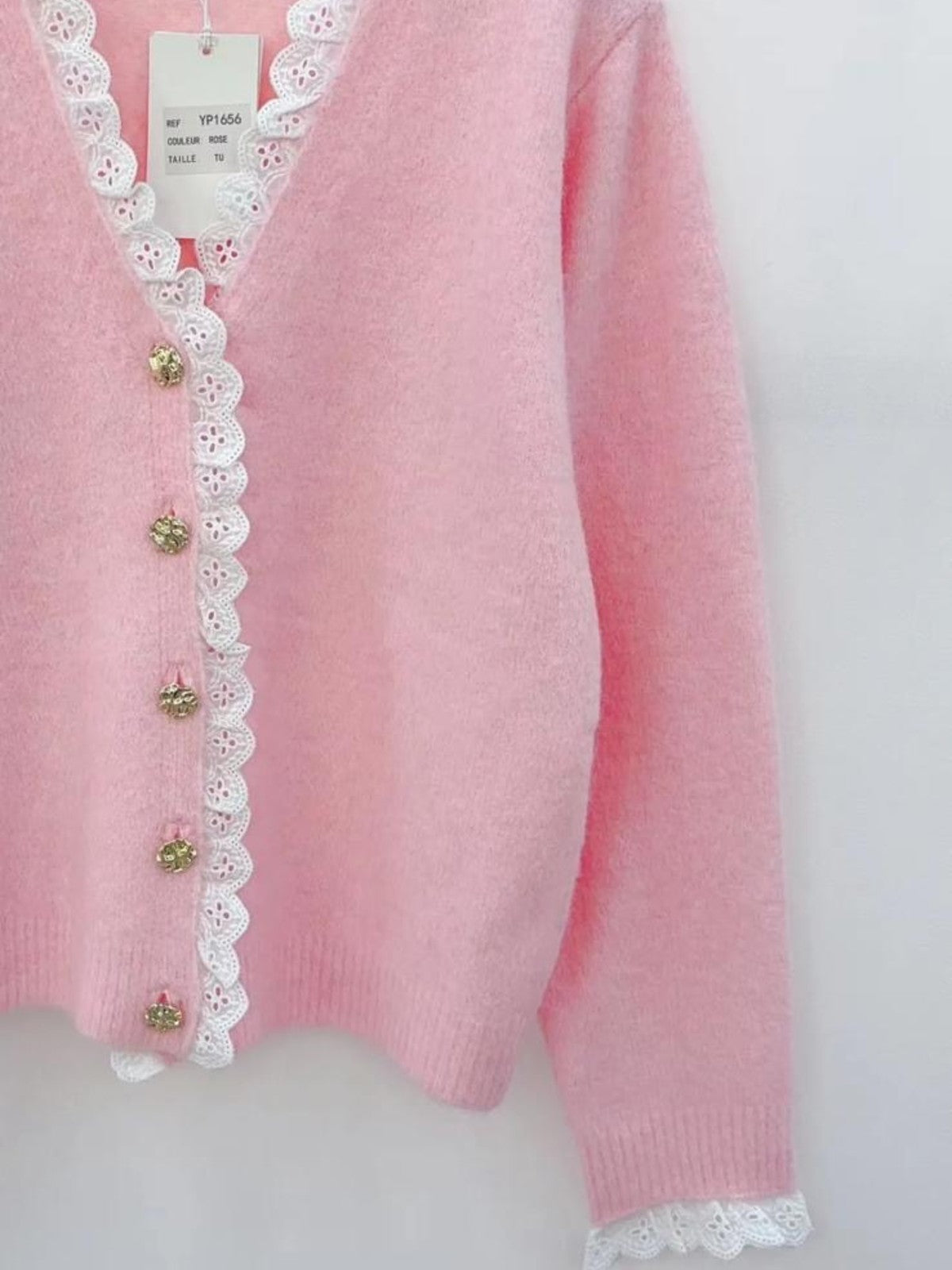 Paula Pink Cardigan