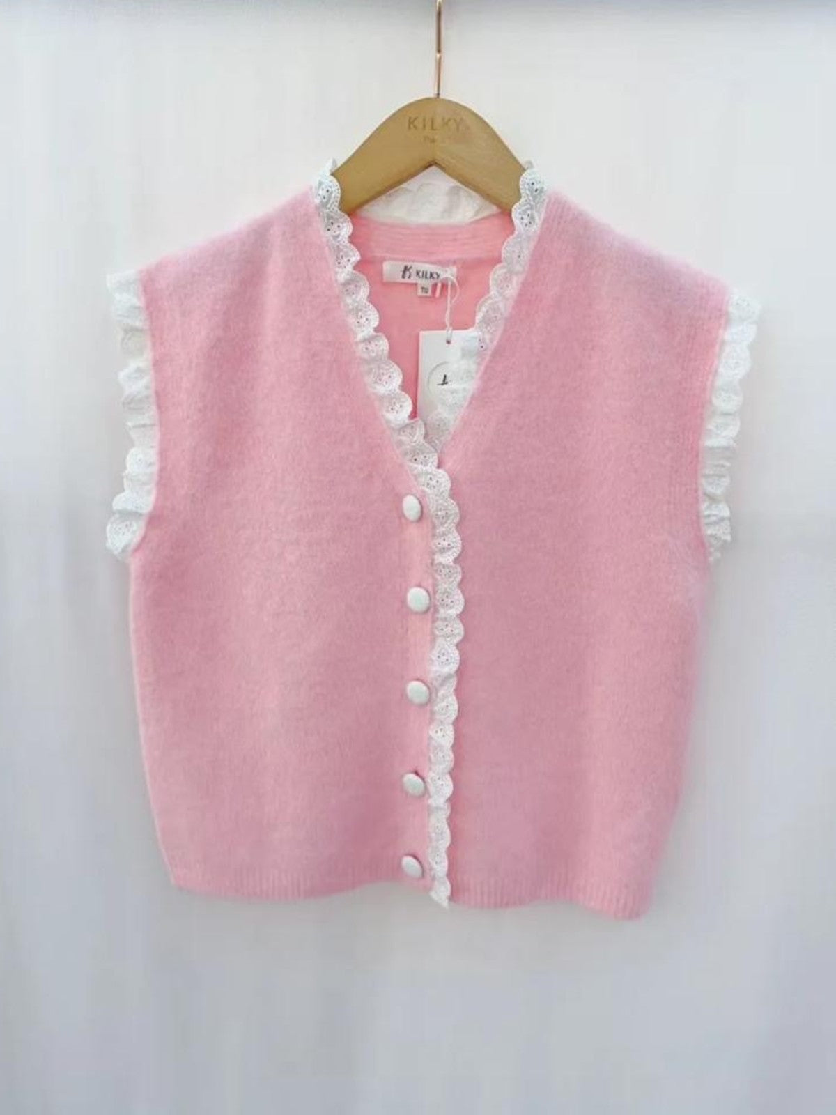 Paula Pink Waistcoat