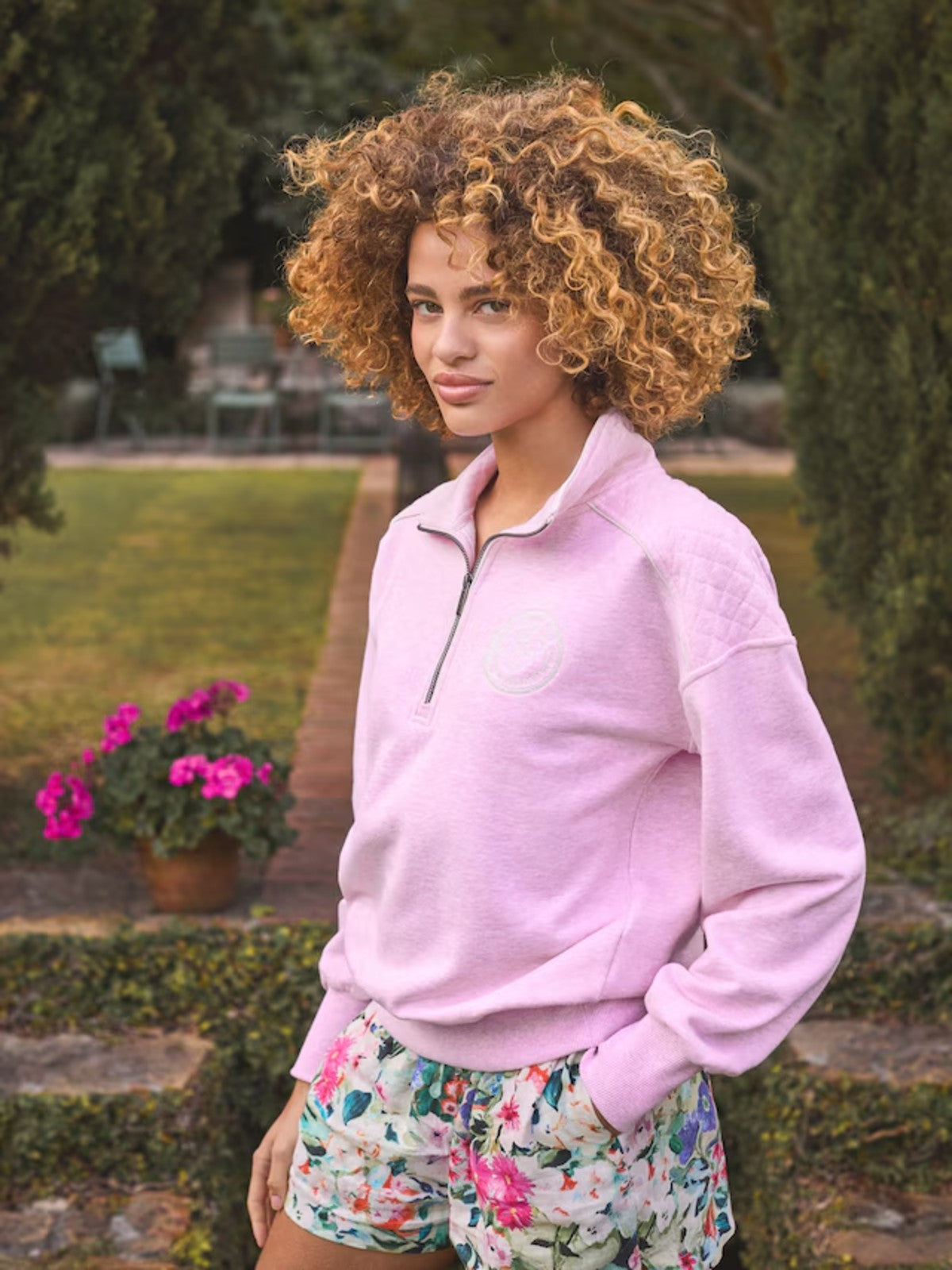 Racquet Pink Sweatshirt