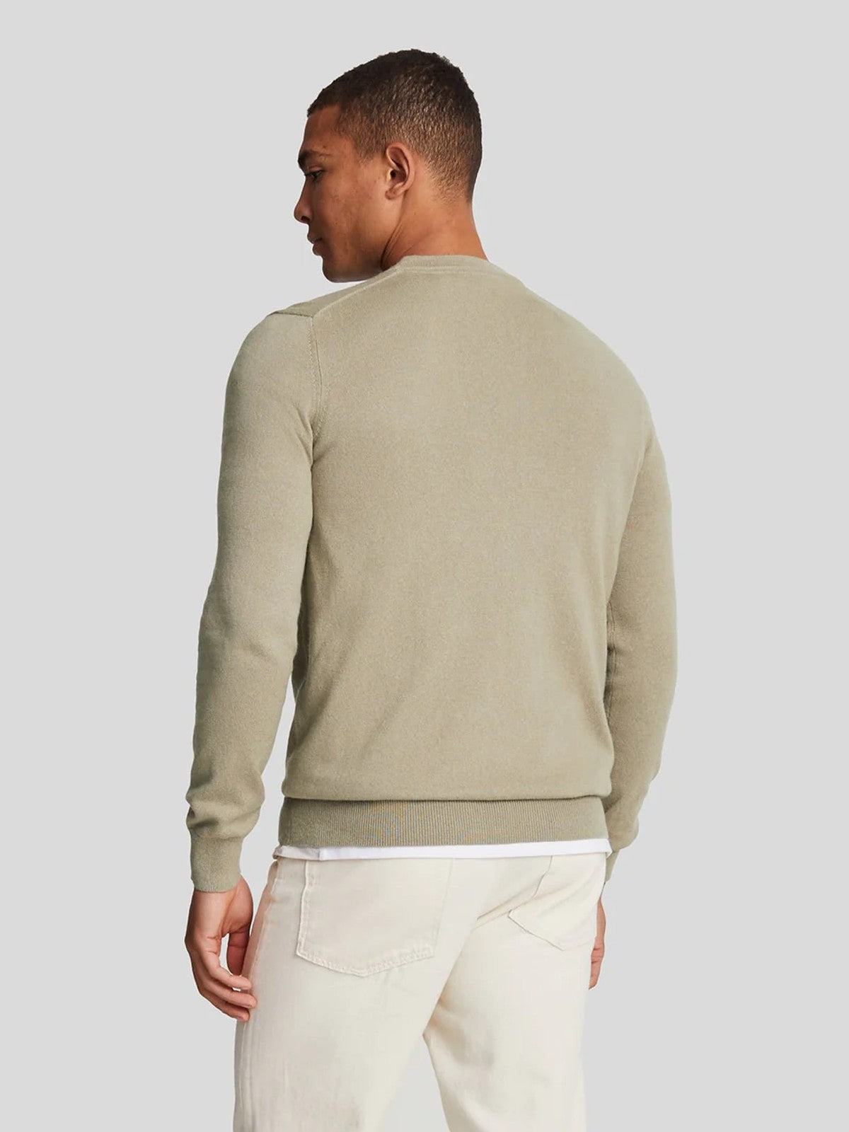 Sage Crew Neck Jumper