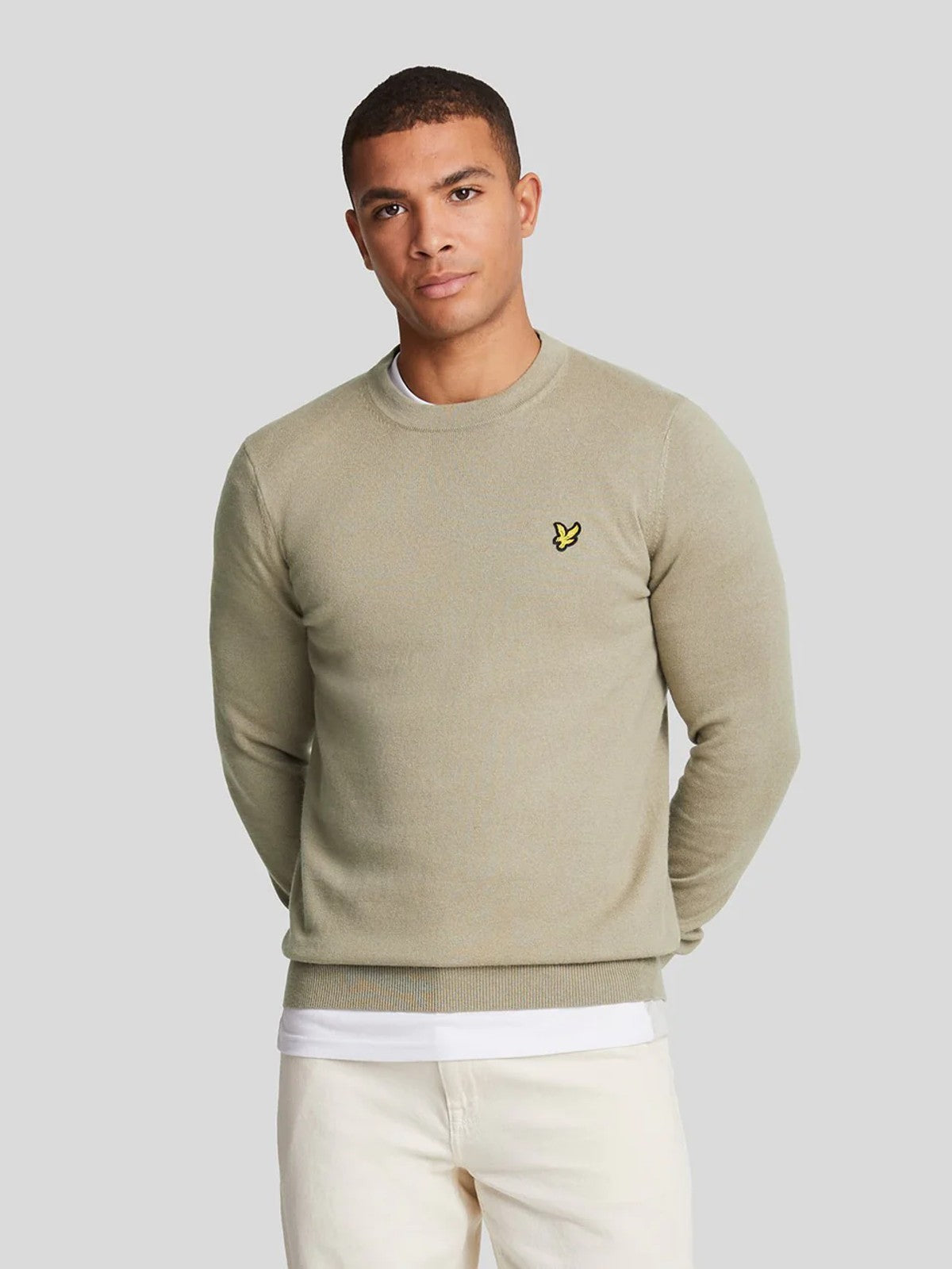 Sage Crew Neck Jumper