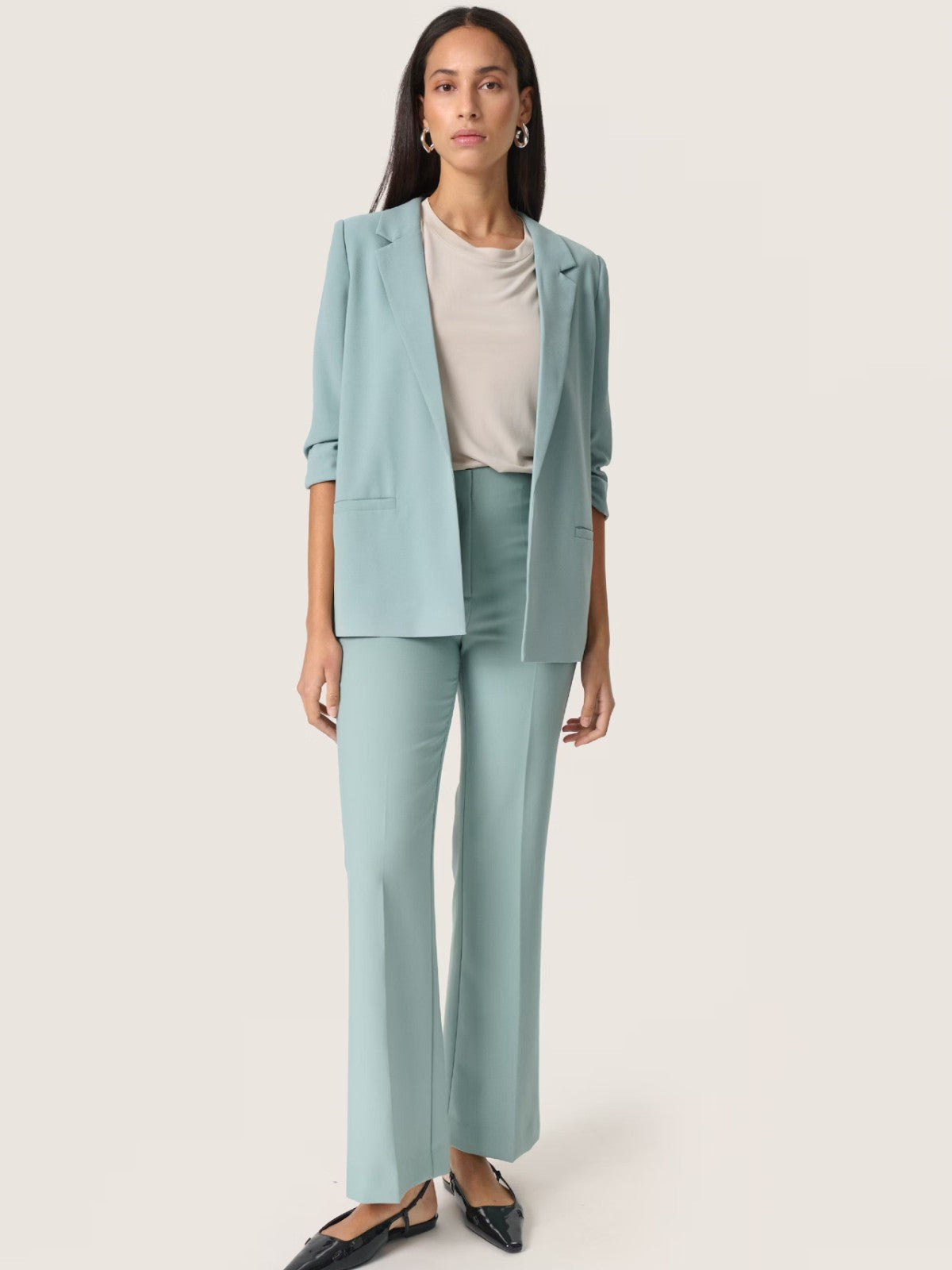 Shirley Silver Blue Blazer