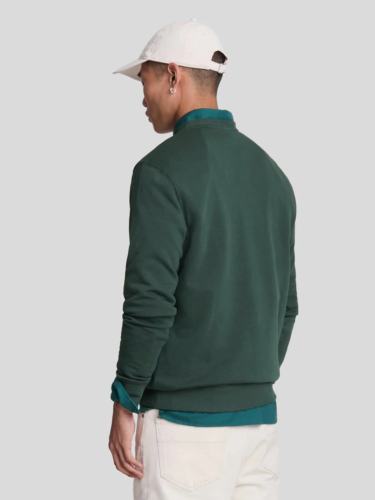 Teal Crew Neck Sweatshirt