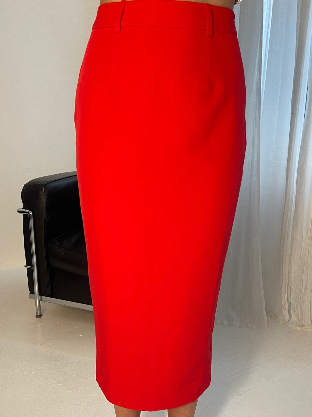 Vicky Red Skirt